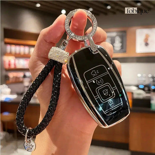Elegant Collection | Car Key Cover Compatible with Ford Mondeo, Edge, Mustang, Explorer & more Fobique