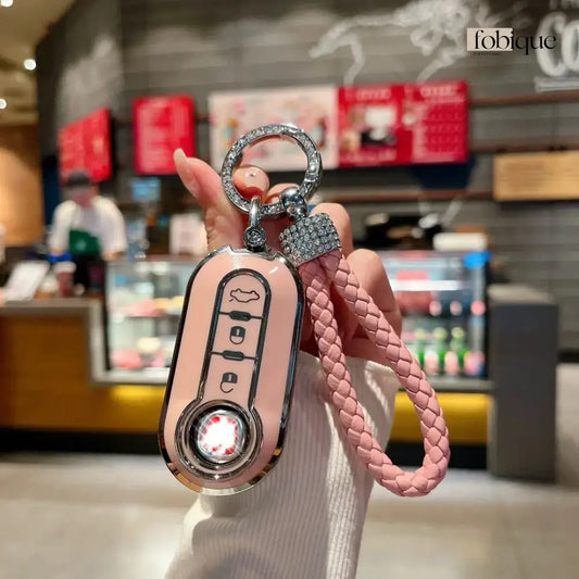 Elegant Collection | Car Key Cover Compatible with Citroën Nemo, Relay, Jumper & Fiat Models Fobique