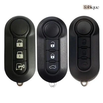 Elegant Collection | Car Key Cover Compatible with Citroën Nemo, Relay, Jumper & Fiat Models Fobique