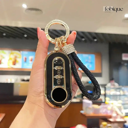 Elegant Collection | Car Key Cover Compatible with Citroën Nemo, Relay, Jumper & Fiat Models Fobique