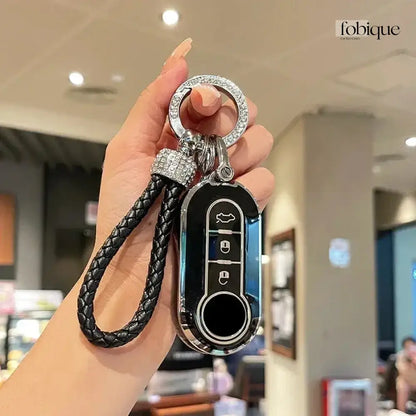 Elegant Collection | Car Key Cover Compatible with Citroën Nemo, Relay, Jumper & Fiat Models Fobique
