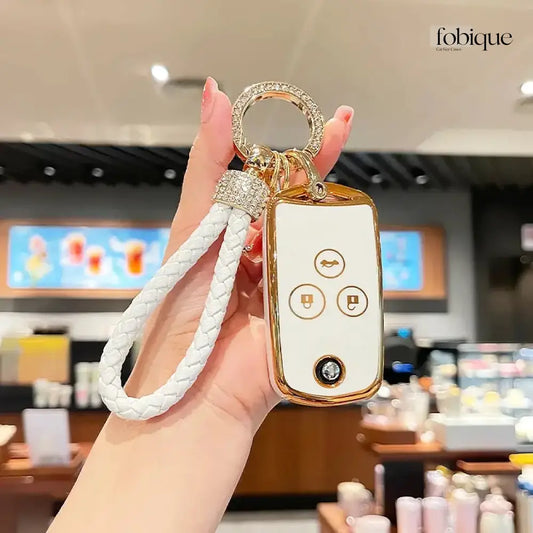 Elegant Collection | Flip Key Fob Cover for Acura | Fits MDX TL TSX RDX Fobique