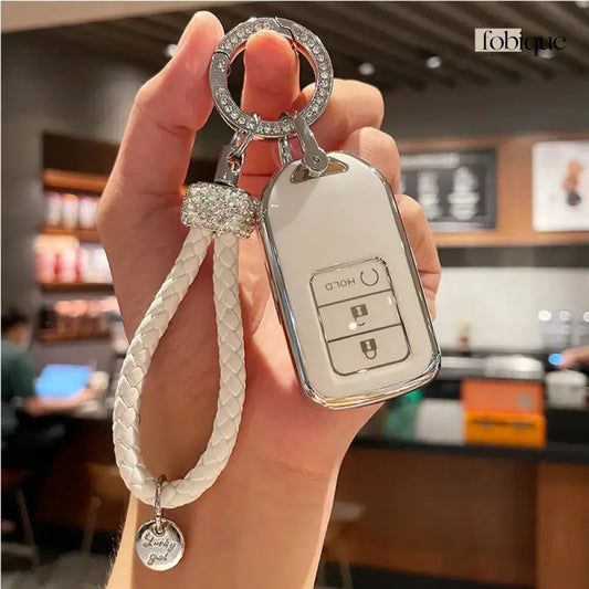 Elegant Collection | Car Key Cover Compatible with Honda Accord, Civic, Crosstour & more Fobique