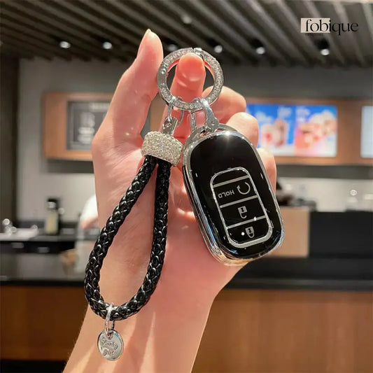 Elegant Collection | Car Key Cover Compatible with Honda N-Box, N-Van, N-WGN & more Fobique