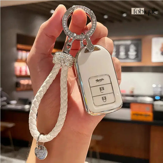 Elegant Collection | Car Key Cover Compatible with Honda N-Box, N-WGN, N-Van & more Fobique