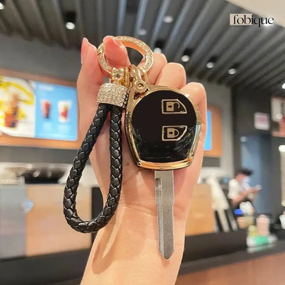 Elegant Collection | Car Key Cover for Suzuki Swift, Alto, WagonR, Celerio, Ignis & More Fobique