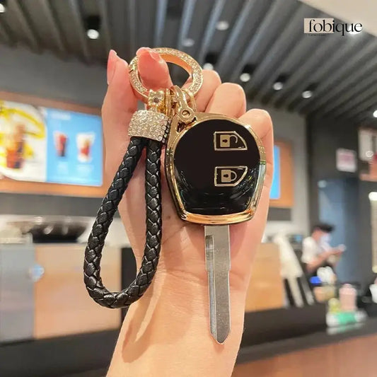 Elegant Collection | Car Key Cover for Suzuki Swift, Alto, WagonR, Celerio, Ignis & More Fobique