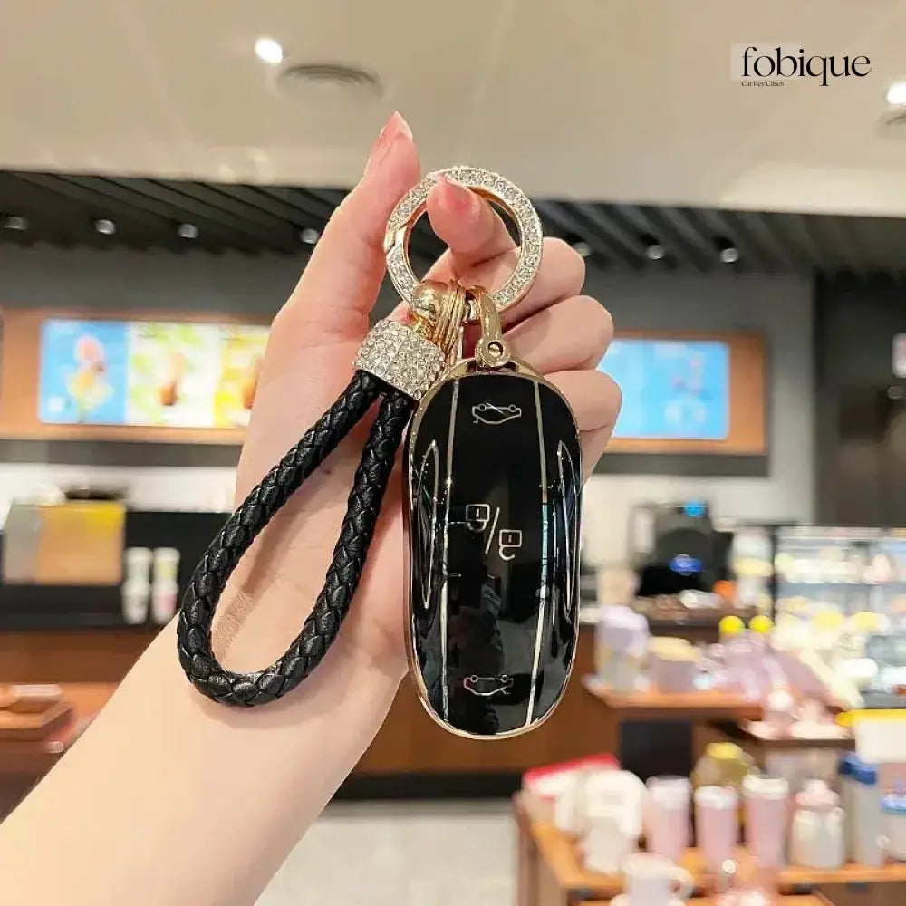 Elegant Collection | Car Key Cover for Tesla Model X Fobique