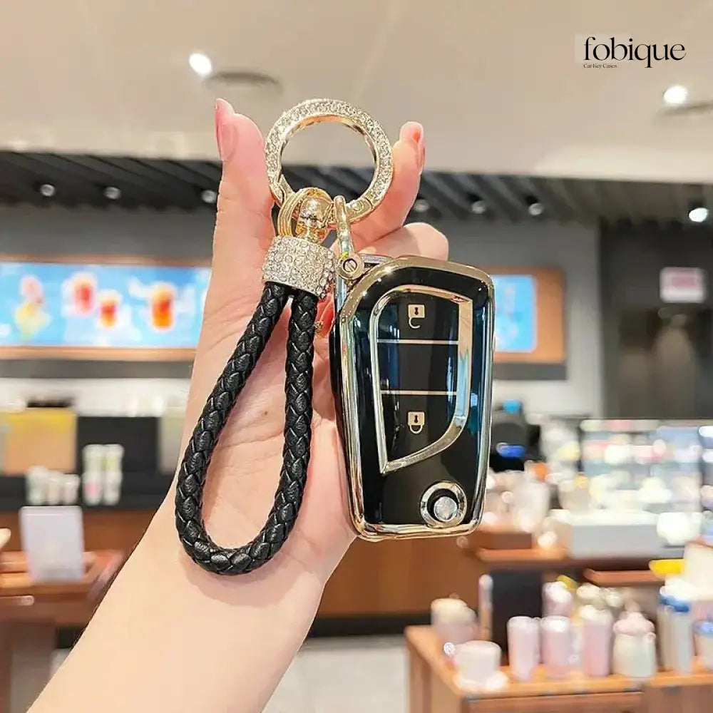 Elegant Collection | Car Key Cover for Toyota Corolla, Yaris, RAV4, Camry & More Fobique