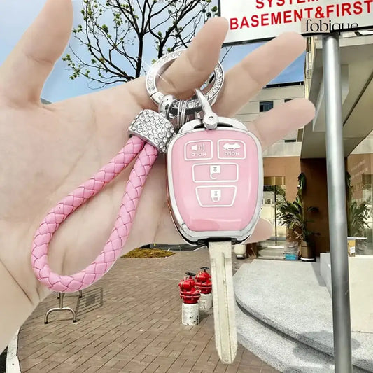 Elegant Collection | Car Key Cover for Toyota RAV4, Camry, Corolla & More Fobique