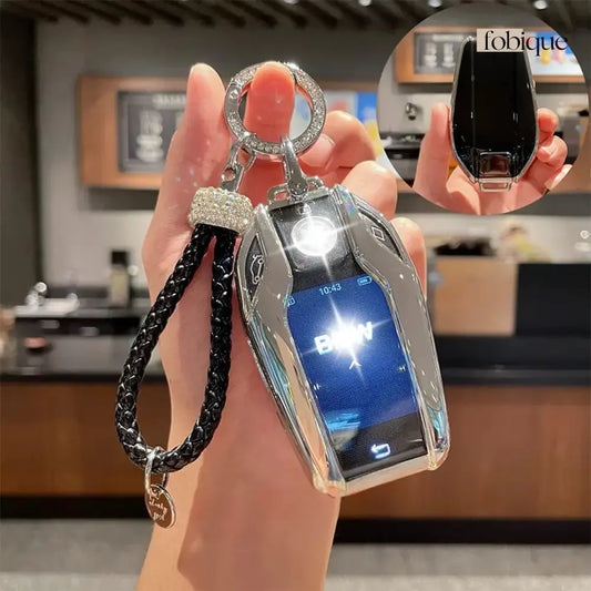 Elegant Collection | Display Key Case for BMW | Fits 5 7 Series X5 X7 G11 G30 Fobique