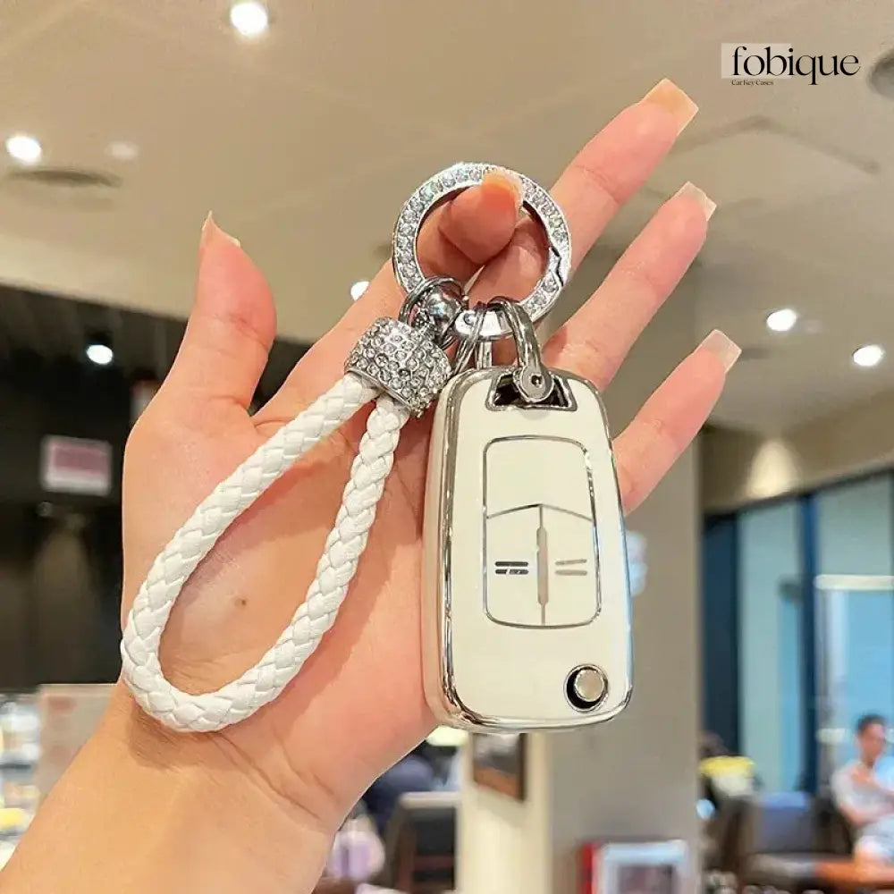 Elegant Collection | Flip Key Fob Cover for Opel Astra H, Corsa D, Vectra C & More Fobique