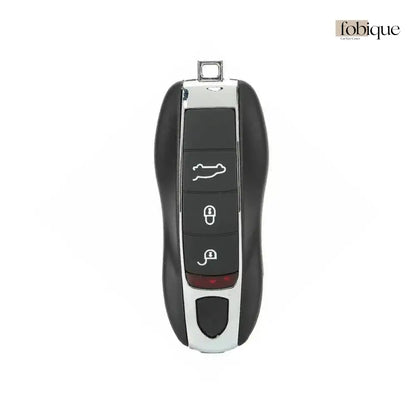 Elegant Collection | Key Cover Fob Case Suitable for Porsche Panamera Cayenne Macan 911 Boxster Cayman & More Fobique