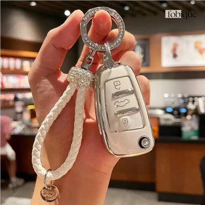 Elegant Collection | Key Fob Case for Audi | Fits A4 A5 Q5 & More Fobique