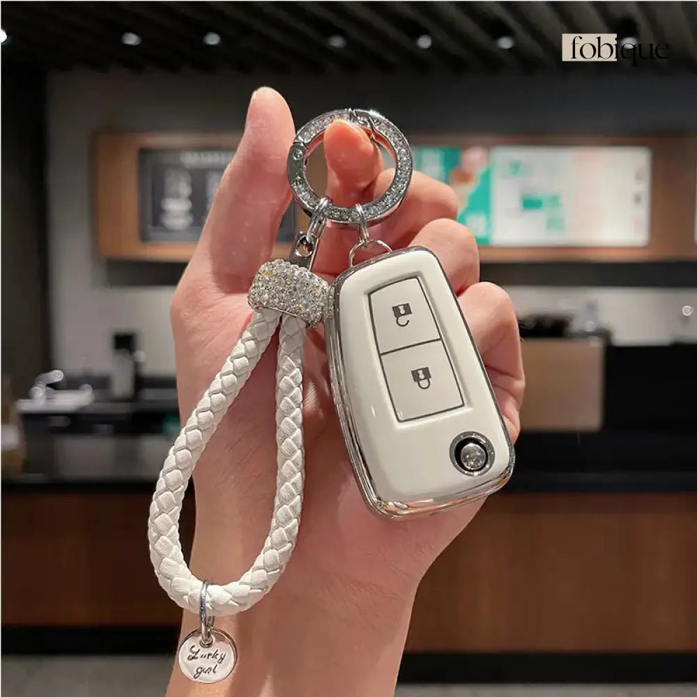 Elegant Collection | Key Fob Cover for Infiniti & Nissan Aftermarket Flip Key Conversion Fobique