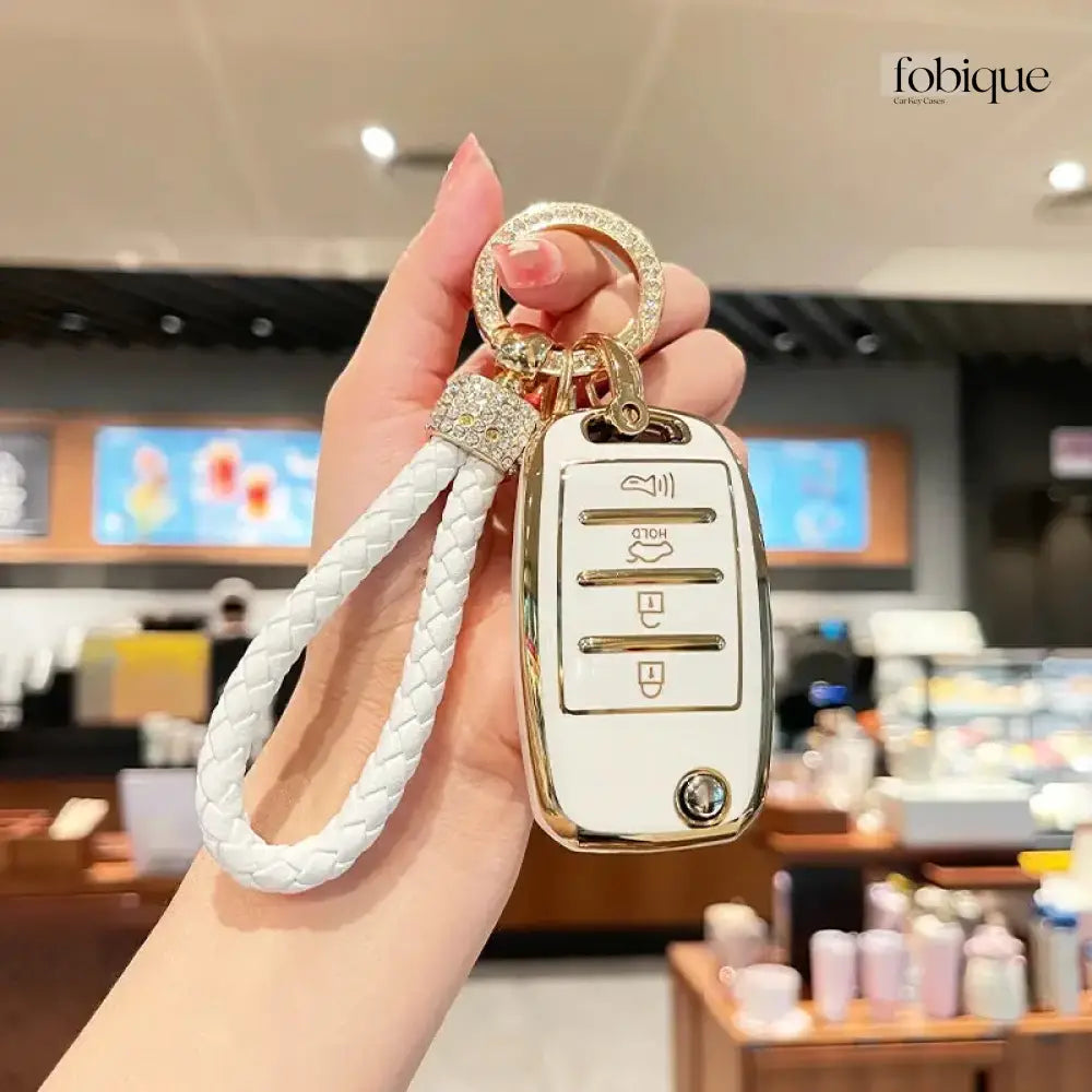 Elegant Collection | Key Fob Cover for Kia Seltos, Soul, Forte & more Fobique