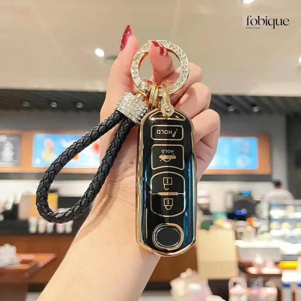 Elegant Collection | Key Fob Cover Suitable for Mazda CX-5, CX-9, Mazda 3, Mazda 6 & More Fobique
