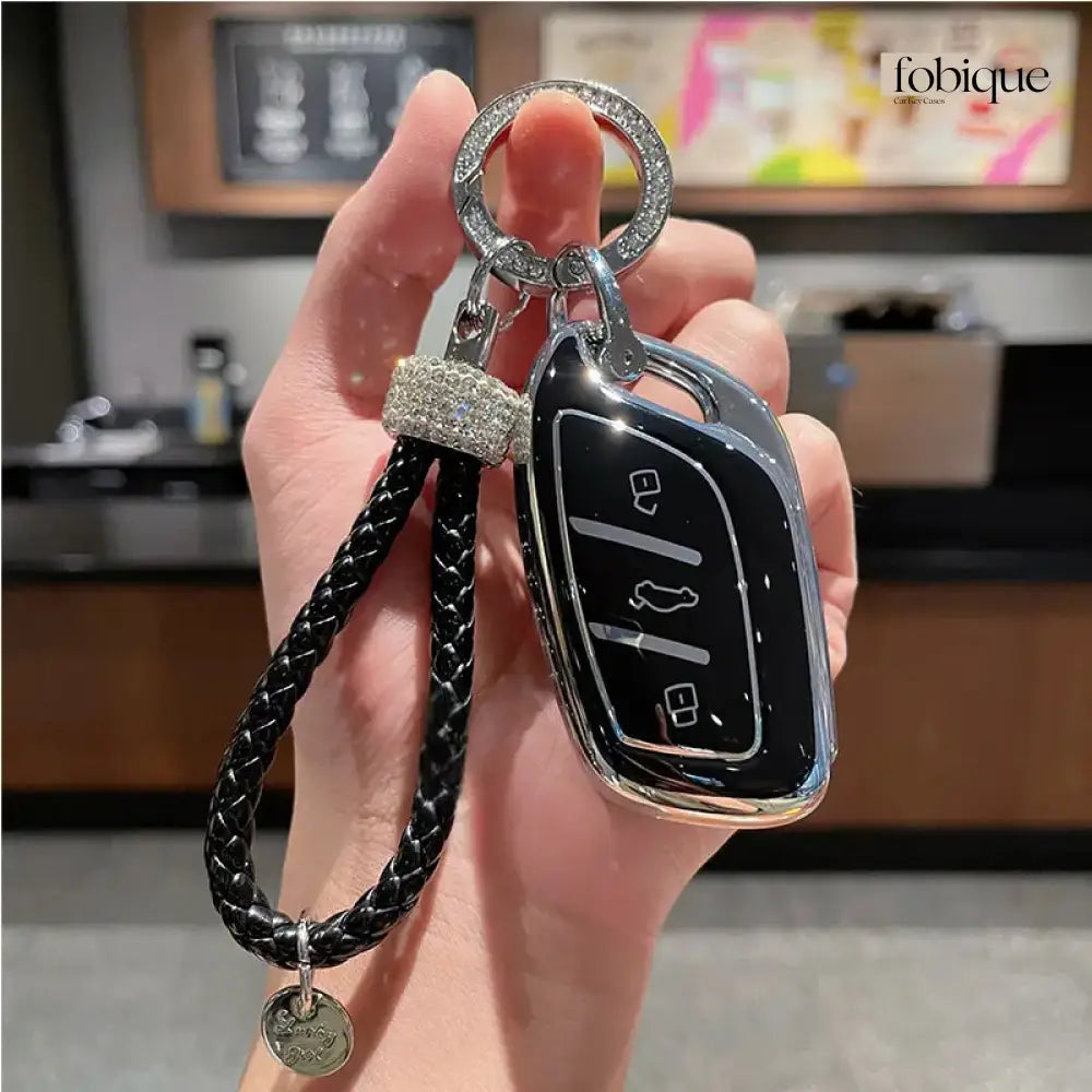 Elegant Collection | Key Fob Cover Suitable for MG HS, MG EHS, MG ZS, MG3, MG5, MG6 & More Fobique