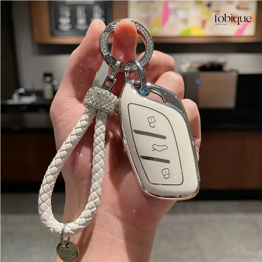 Elegant Collection | Key Fob Cover Suitable for MG HS, MG EHS, MG ZS, MG3, MG5, MG6 & More Fobique