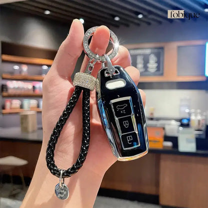 Elegant Collection | Smart Key Fob Case for Audi | Fits A3 (2022+) & Q4 e-tron Fobique