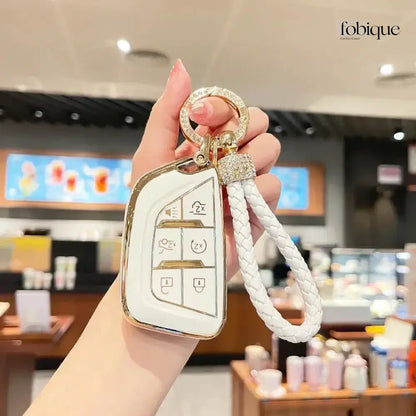 Elegant Collection | Smart Key Fob Cover for Buick | Fits Envision Enclave Fobique