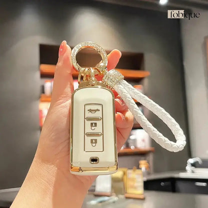 Elegant Collection | Smart Key Fob Cover for Mitsubishi Outlander, Lancer, ASX & More Fobique