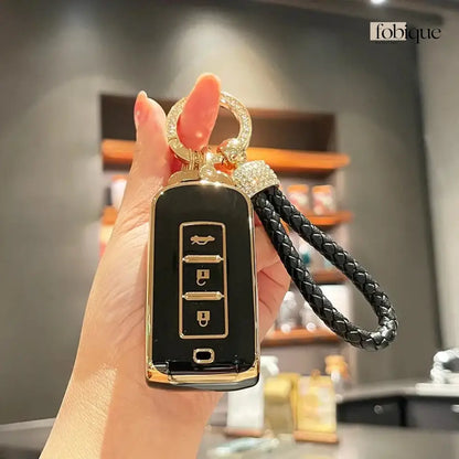 Elegant Collection | Smart Key Fob Cover for Mitsubishi Outlander, Lancer, ASX & More Fobique