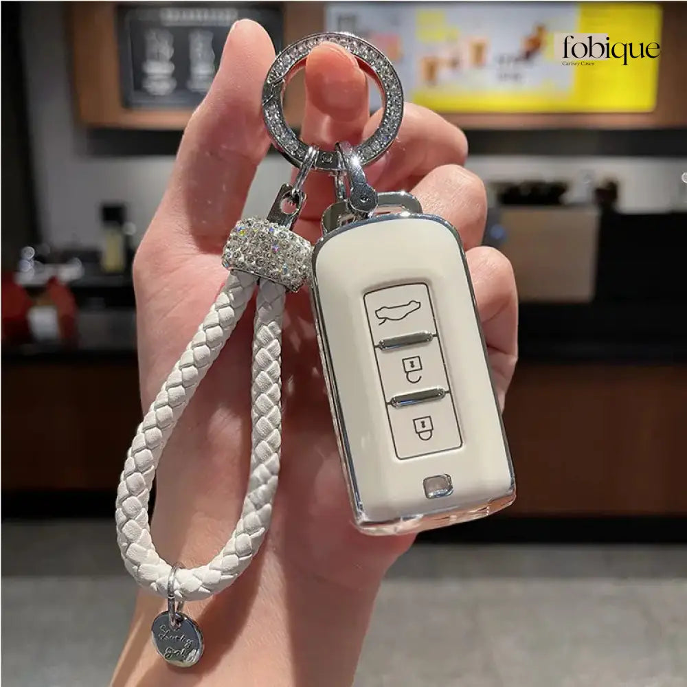 Elegant Collection | Smart Key Fob Cover for Mitsubishi Outlander, Lancer, ASX & More Fobique