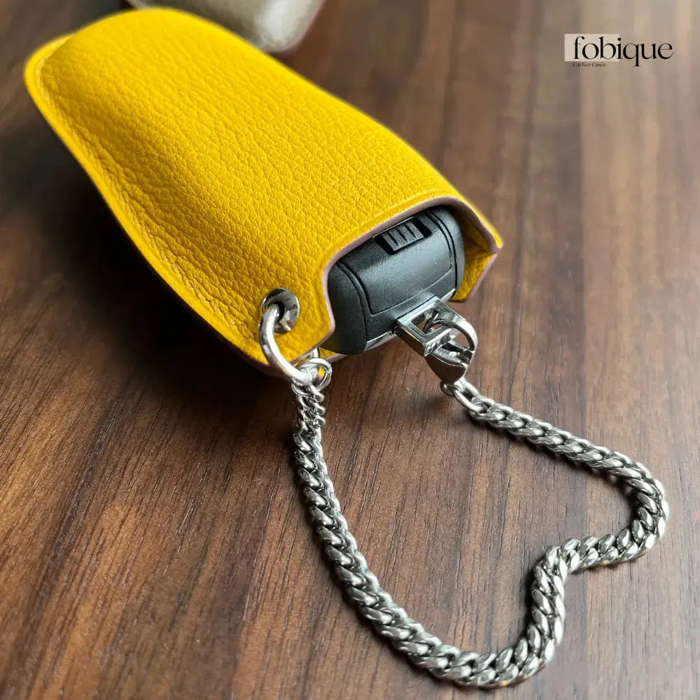 Étoile Collection - French Goat Leather | Key Cover Fob Case Suitable for Porsche Panamera Cayenne Macan 911 Boxster Cayman & More Fobique