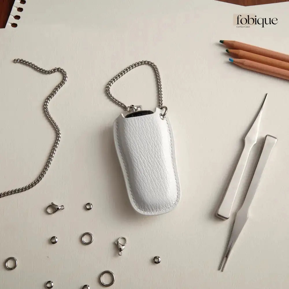 Étoile Collection - French Goat Leather | Key Cover Fob Case Suitable for Porsche Panamera Cayenne Macan 911 Boxster Cayman & More Fobique