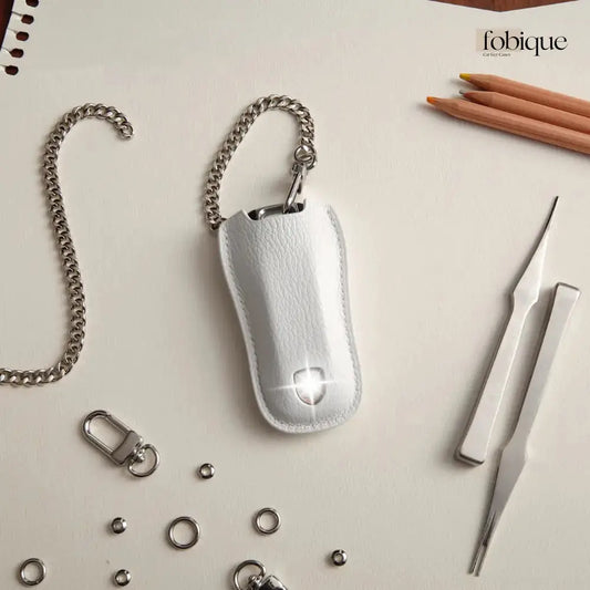 Étoile Collection - French Goat Leather | Key Cover Fob Case Suitable for Porsche Panamera Cayenne Macan 911 Boxster Cayman & More Fobique