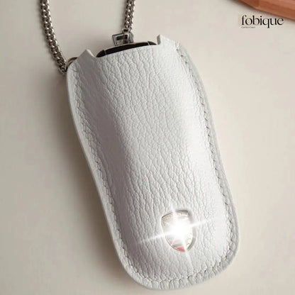 Étoile Collection - French Goat Leather | Key Cover Fob Case Suitable for Porsche Panamera Cayenne Macan 911 Boxster Cayman & More Fobique