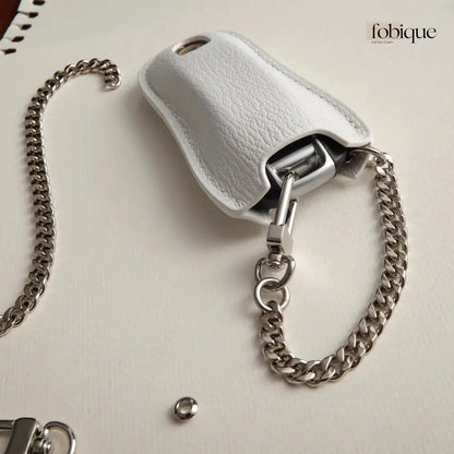 Étoile Collection - French Goat Leather | Key Cover Fob Case Suitable for Porsche Panamera Cayenne Macan 911 Boxster Cayman & More Fobique