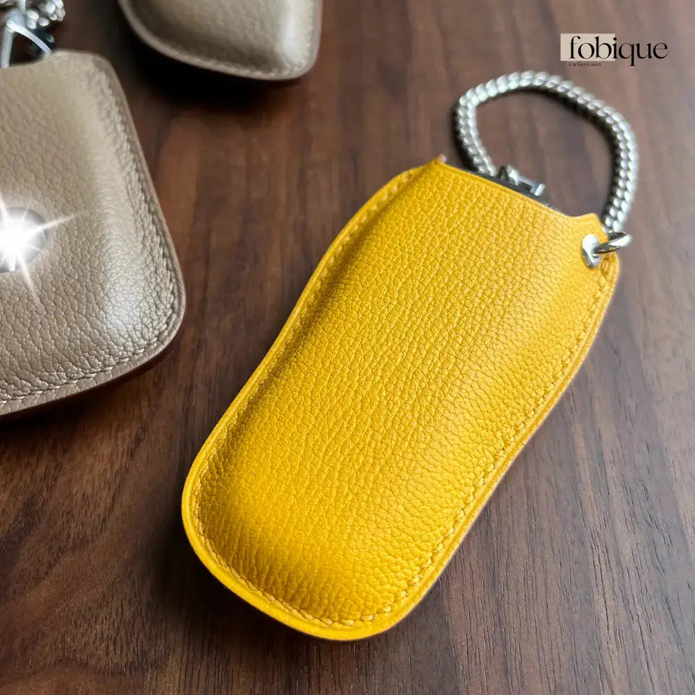 Étoile Collection - French Goat Leather | Key Cover Fob Case Suitable for Porsche Panamera Cayenne Macan 911 Boxster Cayman & More Fobique