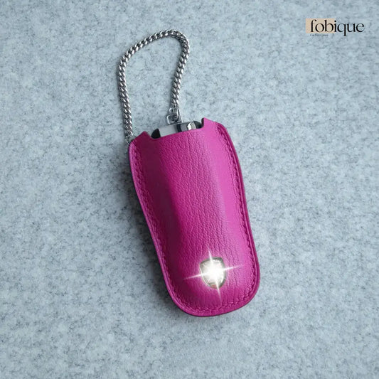 Étoile Collection - French Goat Leather | Key Cover Fob Case Suitable for Porsche Panamera Cayenne Macan 911 Boxster Cayman & More Fobique