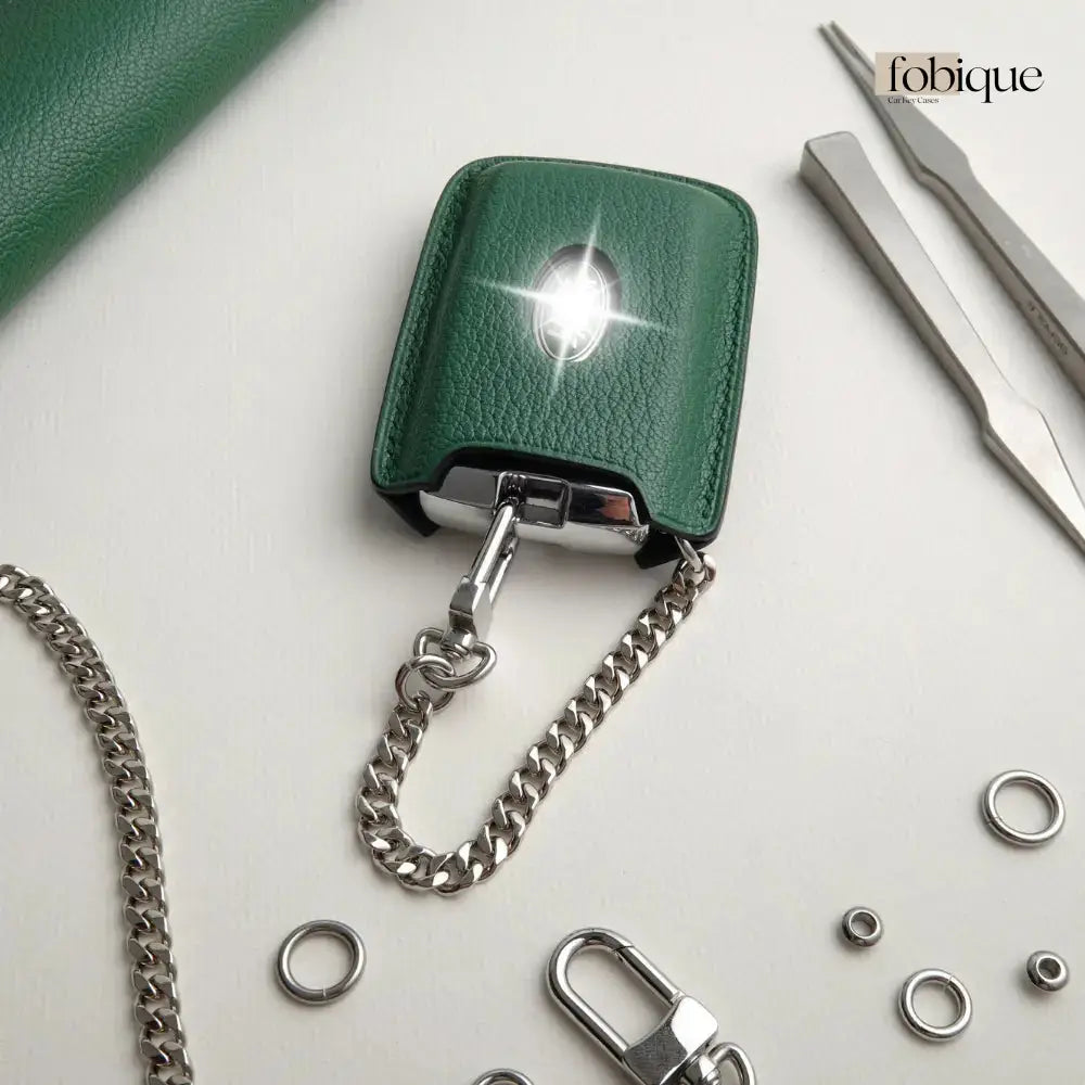 Étoile Collection - French Goat Leather | Key Fob Cover for Jaguar F-Type, F-Pace, XF, XE & more Fobique