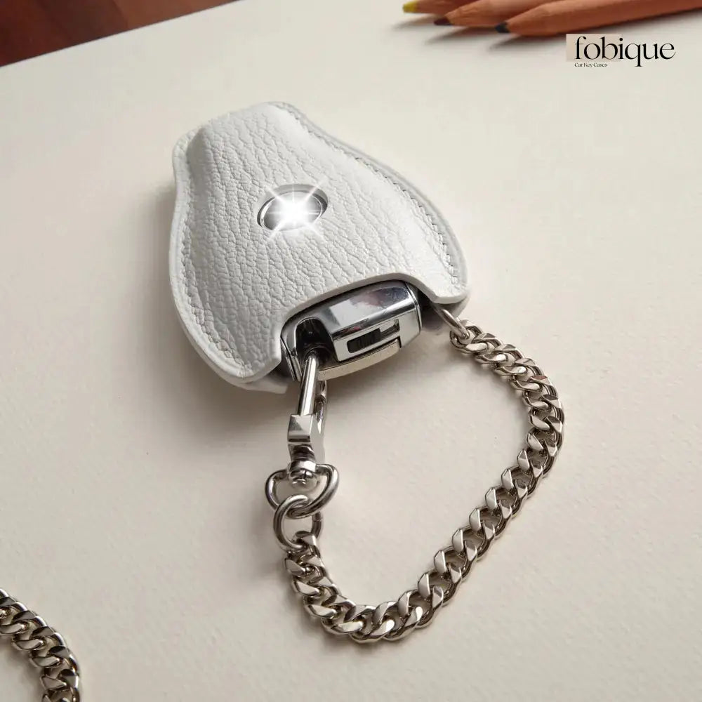 Étoile Collection - French Goat Leather | Key Fob Cover Suitable for Mercedes C-Class, E-Class, S-Class, SL-Class & More Fobique