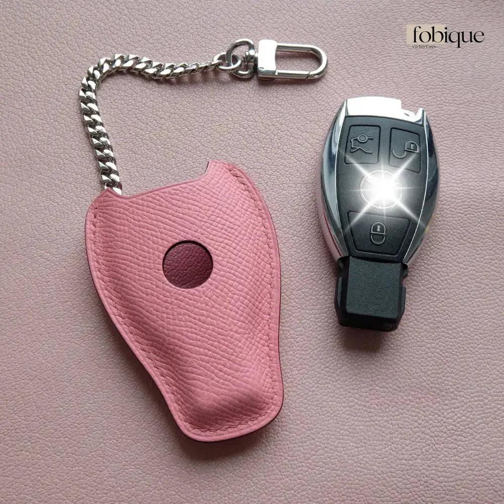 Étoile Collection - French Goat Leather | Key Fob Cover Suitable for Mercedes C-Class, E-Class, S-Class, SL-Class & More Fobique