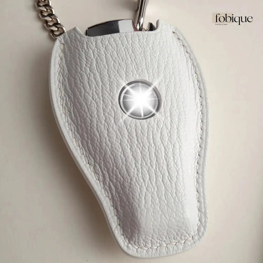Étoile Collection - French Goat Leather | Key Fob Cover Suitable for Mercedes C-Class, E-Class, S-Class, SL-Class & More Fobique