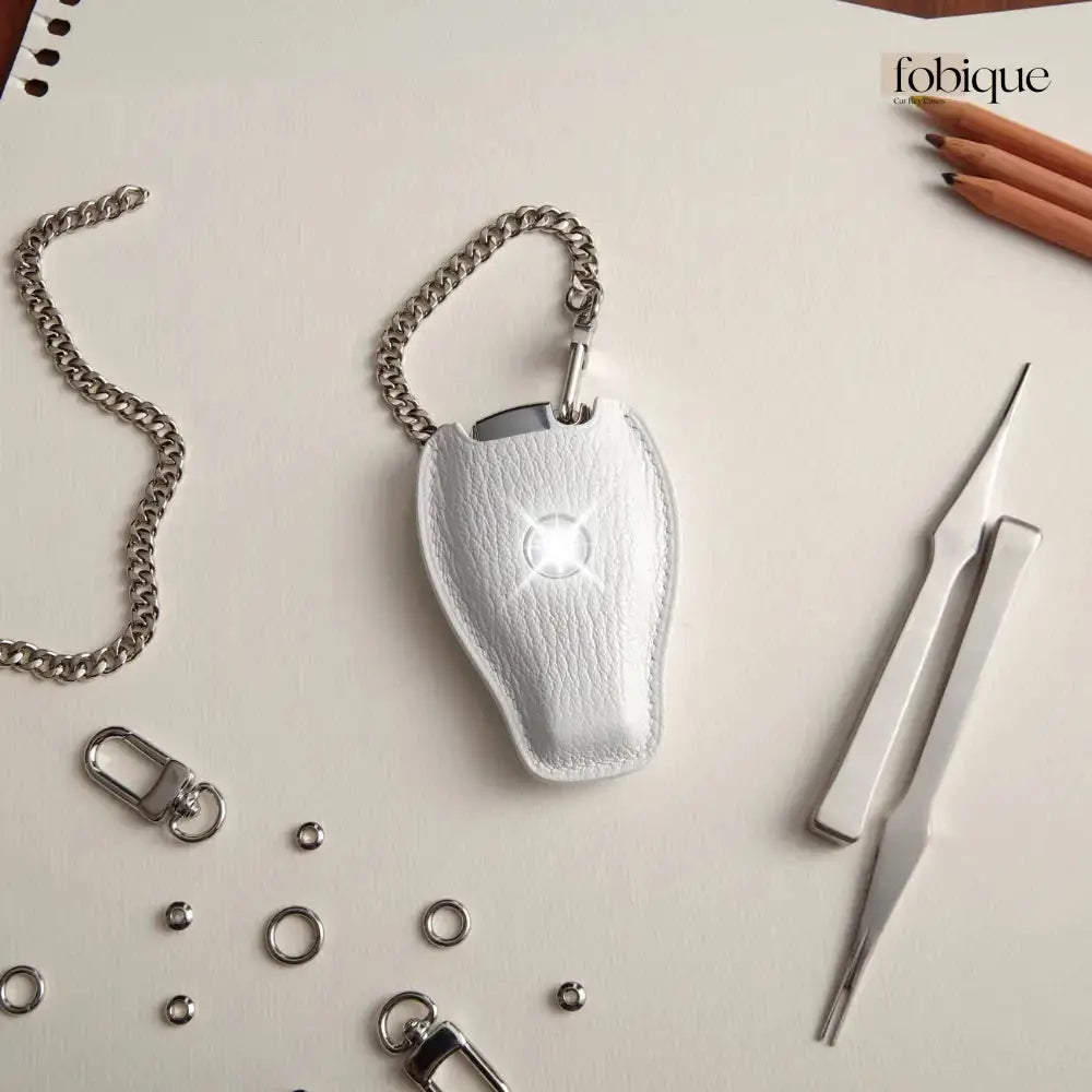 Étoile Collection - French Goat Leather | Key Fob Cover Suitable for Mercedes C-Class, E-Class, S-Class, SL-Class & More Fobique
