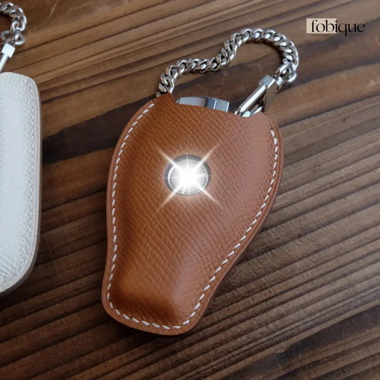 Étoile Collection - French Goat Leather | Key Fob Cover Suitable for Mercedes C-Class, E-Class, S-Class, SL-Class & More Fobique