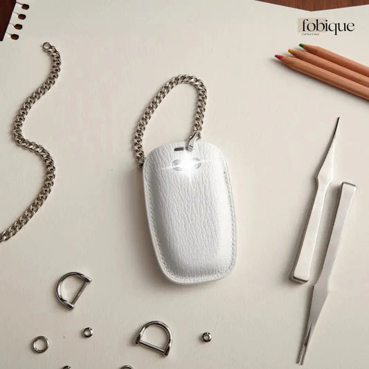 Étoile Collection - French Goat Leather | Smart Key Fob Case for Audi | Fits A4 A5 Q5 Q7 TT & More Fobique