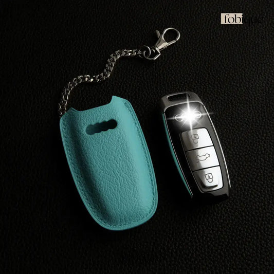 Étoile Collection - French Goat Leather | Smart Key Fob Case for Audi | Fits A6 A7 A8 Q8 & e-tron Fobique