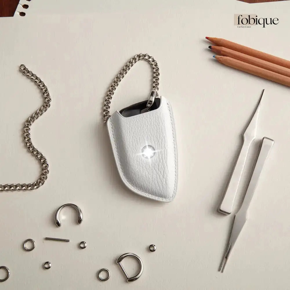 Étoile Collection - French Goat Leather | Smart Key Fob Case for BMW | Fits G20 G30 X3 X5 & More Fobique