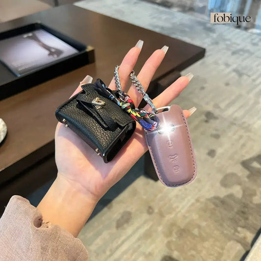 Étoile Collection - Sheep Leather | Smart Key Fob Case for Audi | Fits A6 A7 A8 Q8 & e-tron Fobique