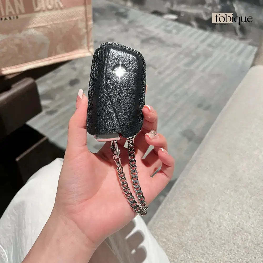Étoile Collection - Sheep Leather | Smart Key Fob Case for BMW | Fits 7 Series G70, X7 LCI, iX & More Fobique