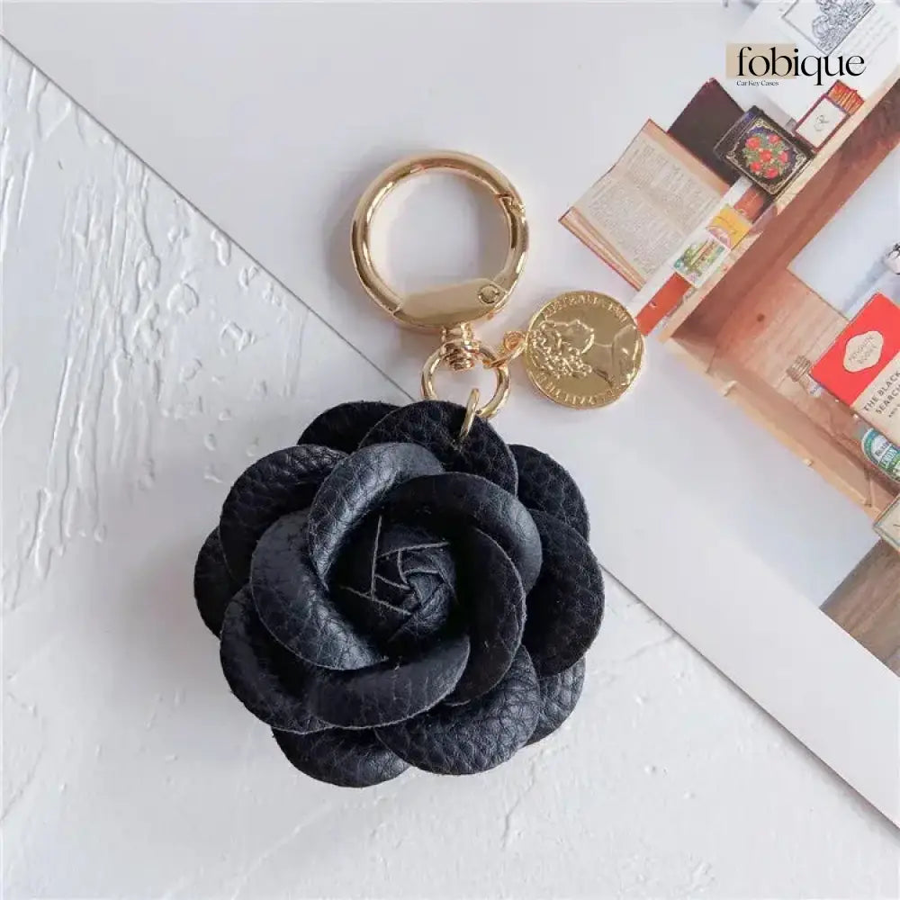 Flower Keychain (Gold Edges) Fobique