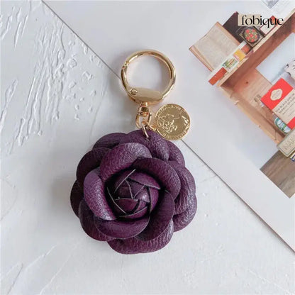 Flower Keychain (Gold Edges) Fobique