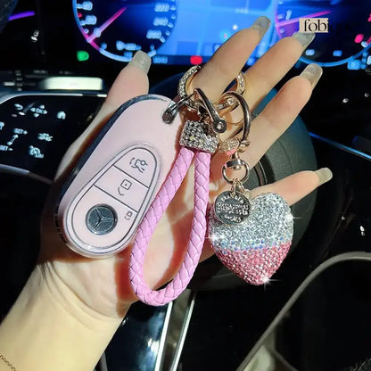 Heart Keychain (Gold Edges) Fobique