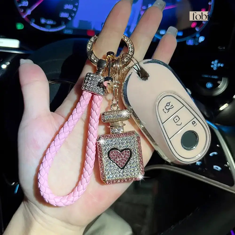 Perfume Keychain (Gold Edges) Fobique